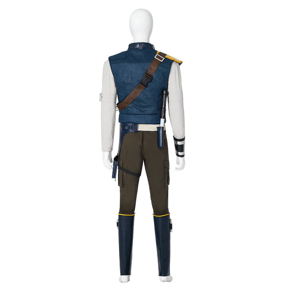 Star Wars Jedi Survivor Cal Kestis Cosplay Costume Game Halloween Outfits