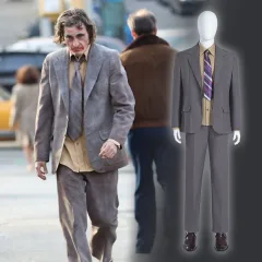 Folie A Deux Clown Costume Joaquin Phoenix New Movie Halloween Outfits