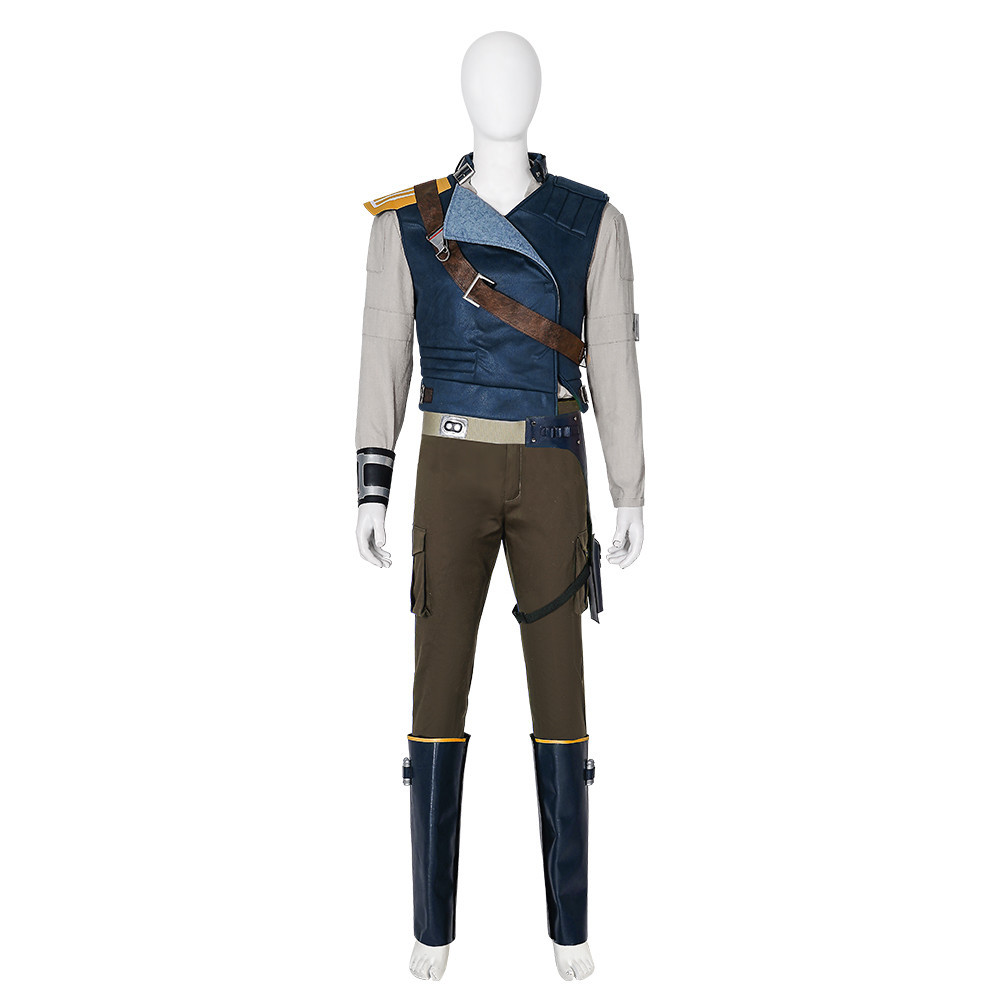 Star Wars Jedi Survivor Cal Kestis Cosplay Costume Game Halloween Outfits