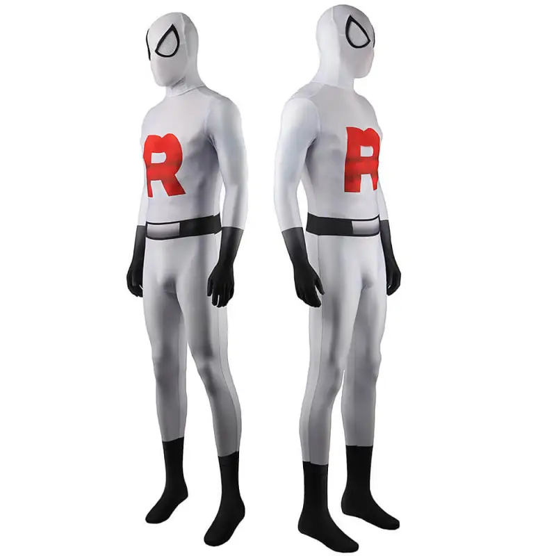 Team Rocket Spider-Man Cosplay Costume Mask