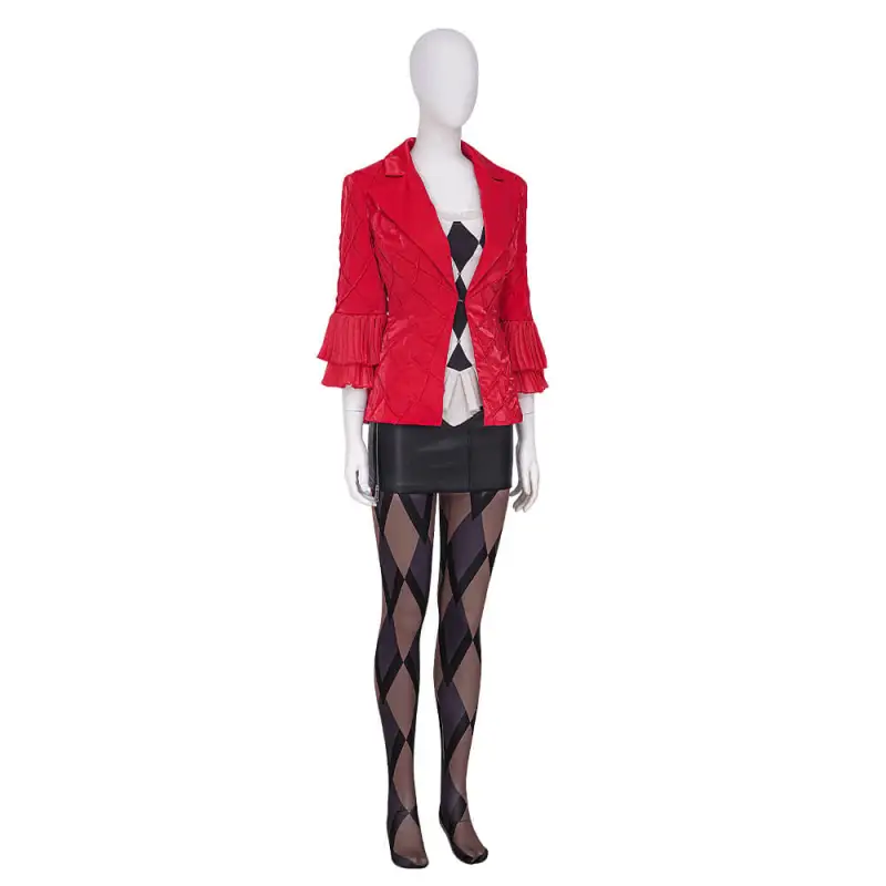 Harley Quinn Costume Folie A Deux Lady Gaga New Movie Halloween Outfits DC Comic In Stock Takerlama