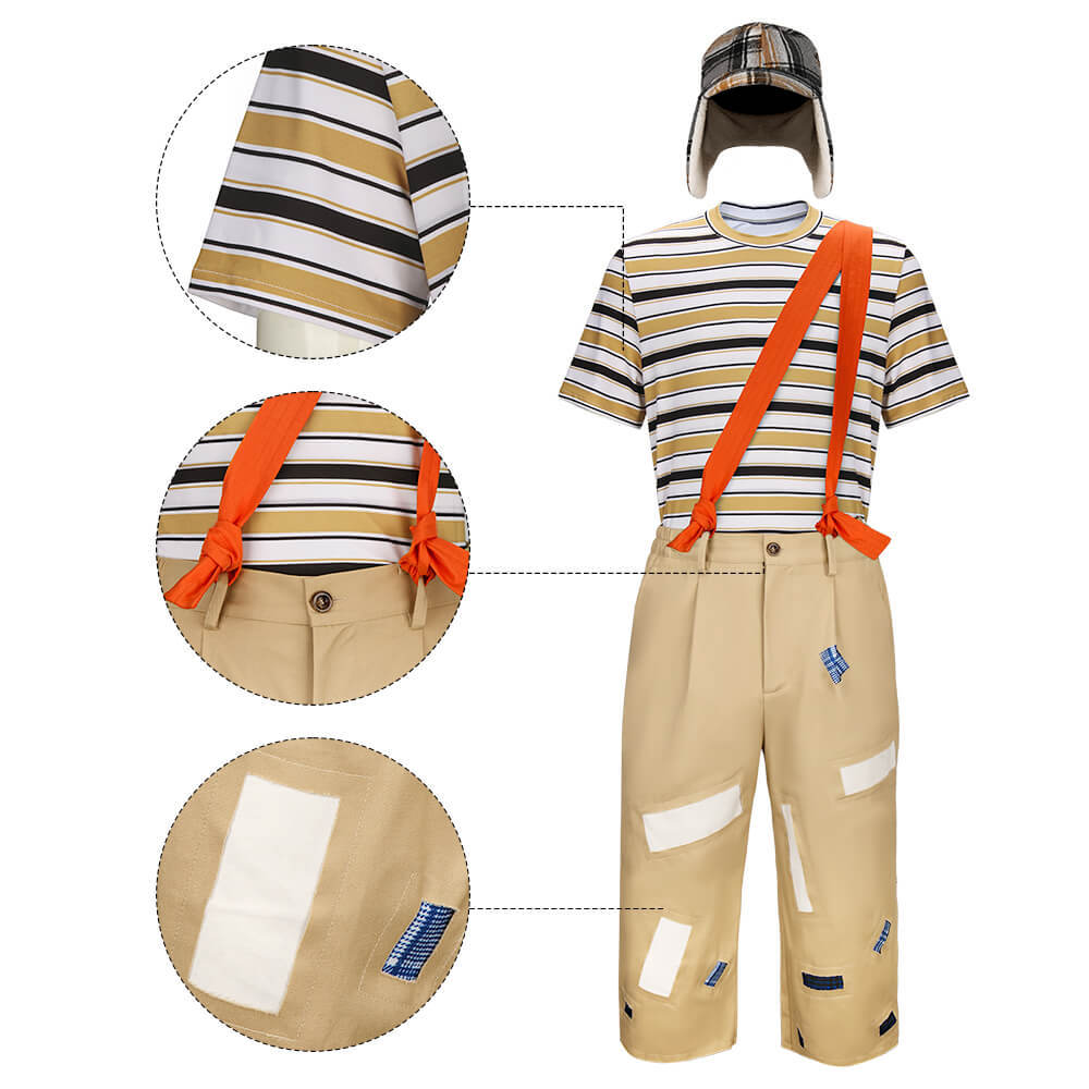 El Chavo Del Ocho Cosplay Costume For Men S L in Stock Takerlama