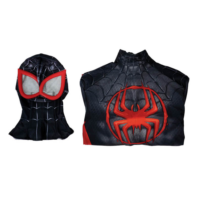 Spider-Man Miles Morale Halloween Costume Spider-Man: Across the Spider-Verse In Stock Takerlama