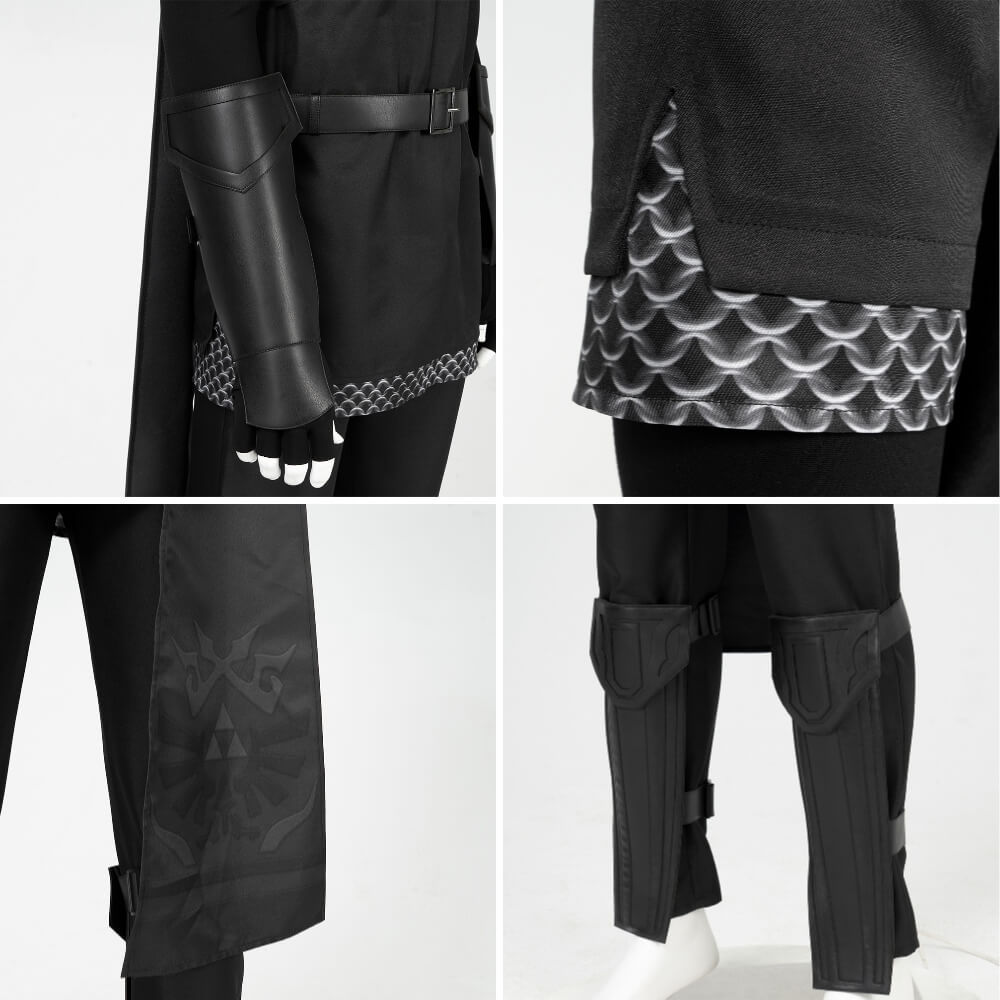 Tears of the Kingdom Dark Link Cosplay Costume The Legend of Zelda