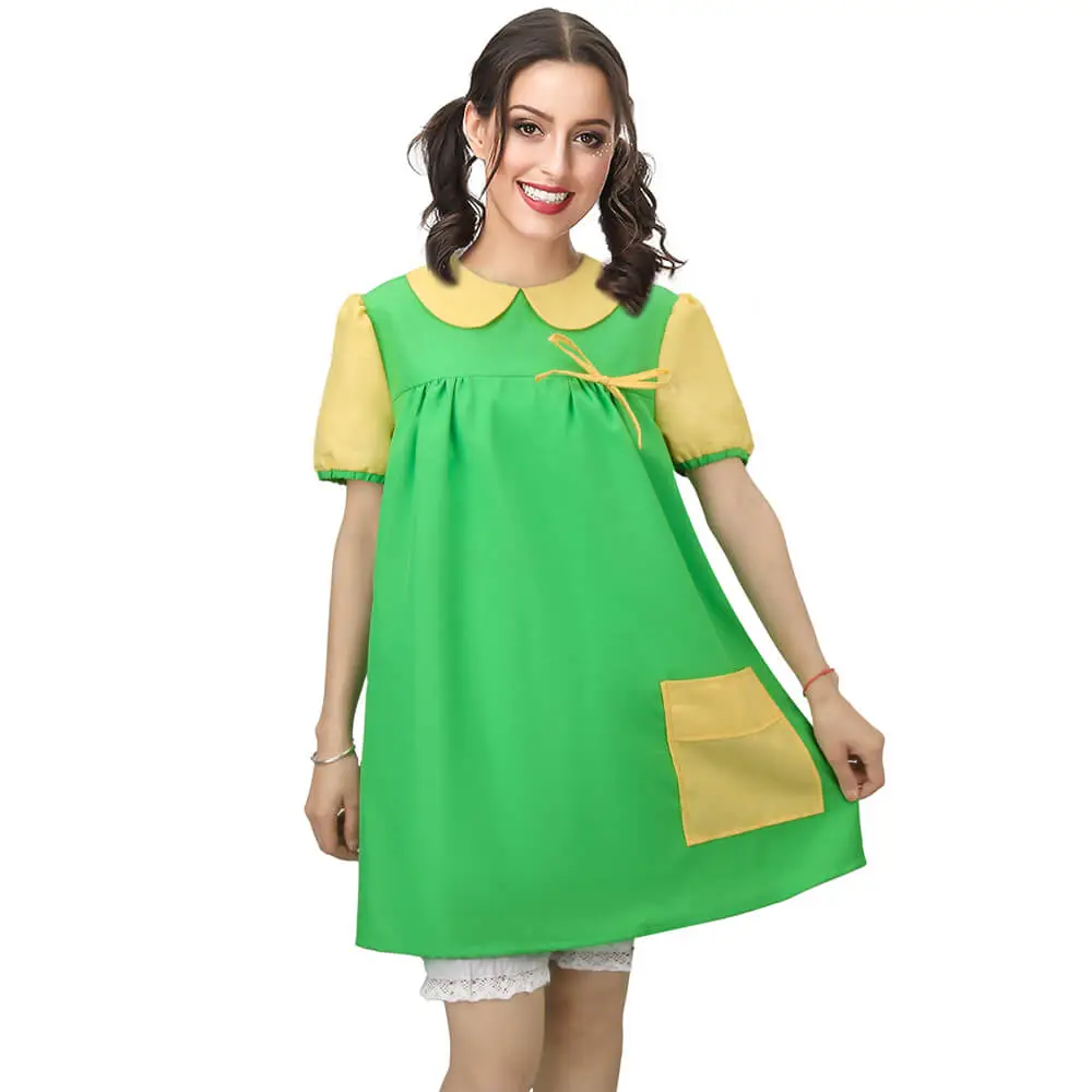 green emerald velvet dress Amazon.com: LoliMiss La Chilindrina Costume Dress for Women (S, Green) :  Clothing, Shoes & Jewelry
