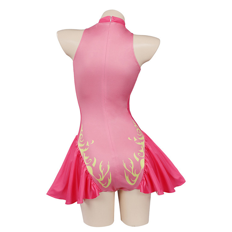 Princess Peach Swimsuit Cosplay Costume Super Mario Movie