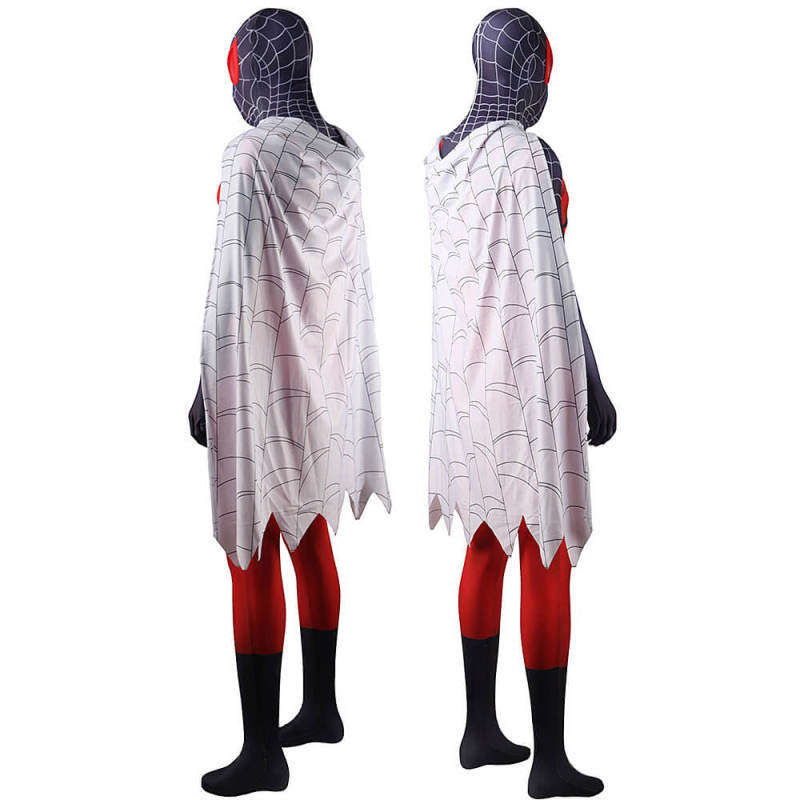 Across The Spider-Verse Flipside Suit with Cape Mask - Marvel's Spider-Man Miles Morales