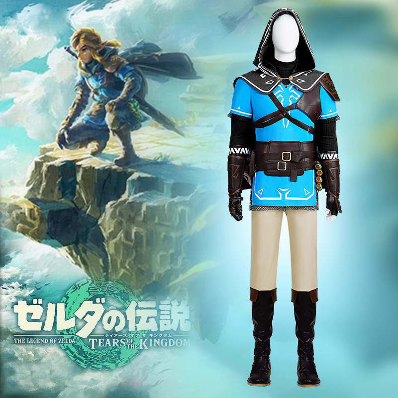 Deluxe Link Cosplay Costume The Legend of Zelda Tears of the Kingdom In Stock Takerlama