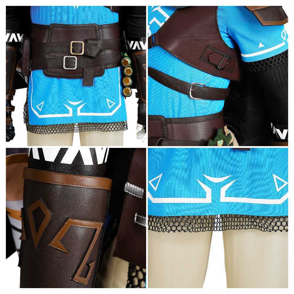 Deluxe Link Cosplay Costume The Legend of Zelda Tears of the Kingdom In Stock Takerlama