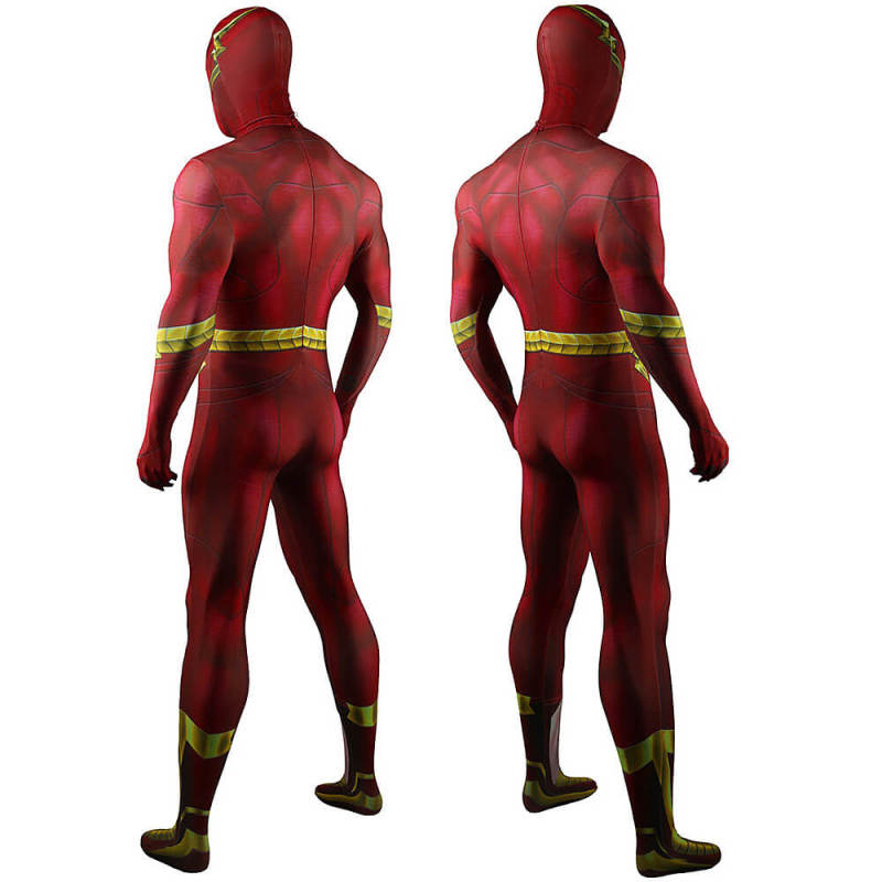 The Flash 2023 Movie Costume Barry Allen Cosplay Jumpsuit