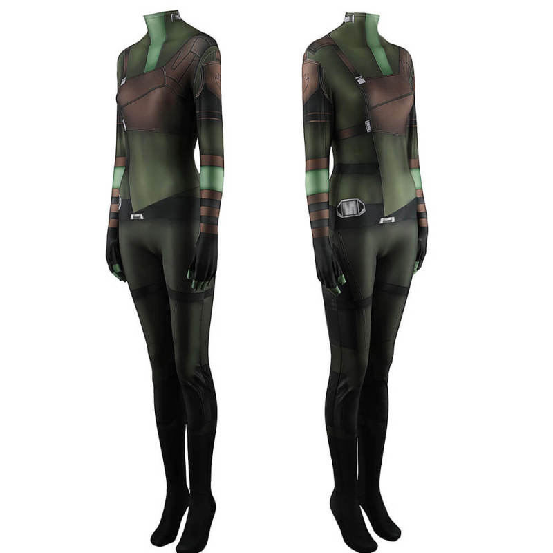 Guardians of the Galaxy 3 Gamora Cosplay Costume Jumpsuit