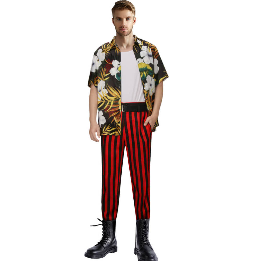 Ace Ventura Jr. Pet Detective Hawaiian Shirt Jim Carrey Costume In Stock-Takerlama