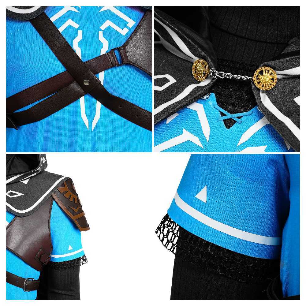 Deluxe Link Cosplay Costume The Legend of Zelda Tears of the Kingdom In Stock Takerlama