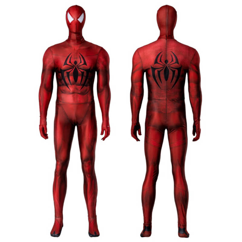 Spider-Man: Across the Spider-Verse Scarlet Spider Cosplay Costume M L XL 2XL In Stock