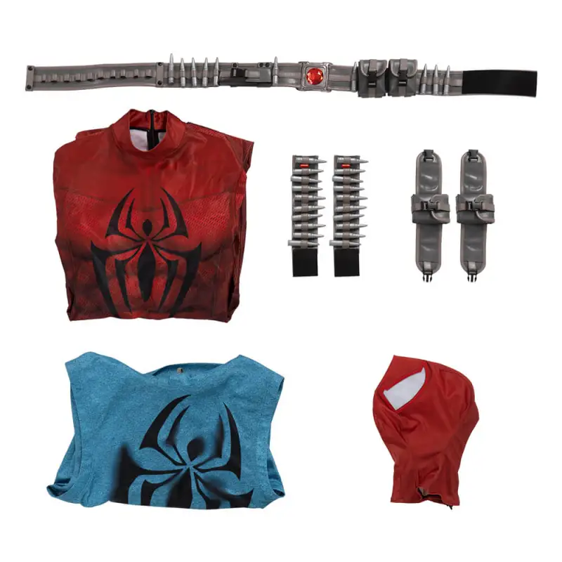 Spider-Man: Across the Spider-Verse Scarlet Spider Cosplay Costume M L XL 2XL In Stock