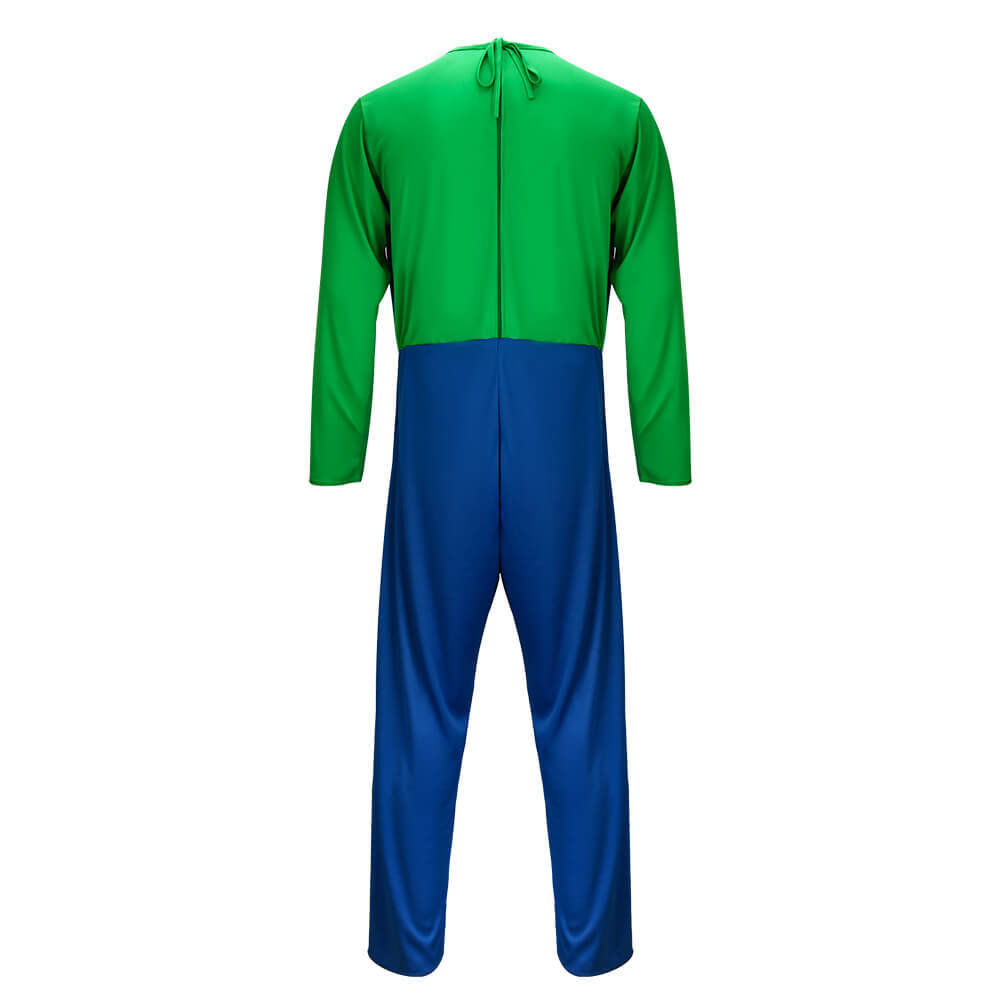 Super Mario Classic Luigi Costume for Adults In Stock-Takerlama