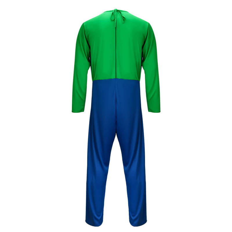 Super Mario Classic Luigi Costume for Adults In Stock-Takerlama