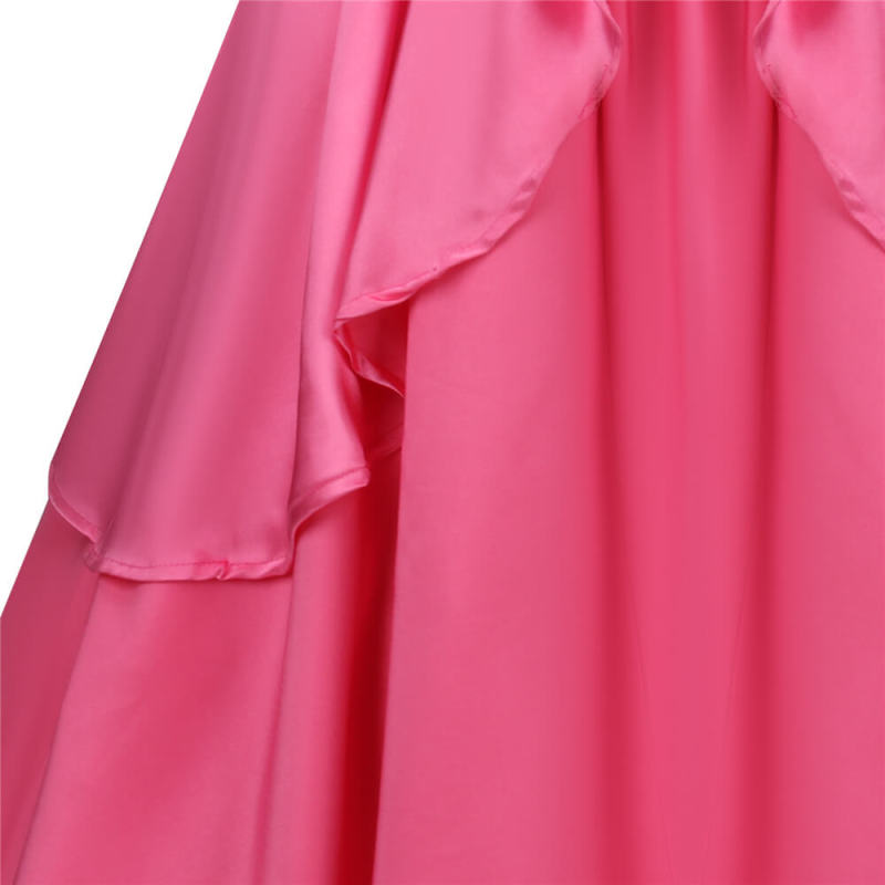 Gilrs Princess Peach Pink Dress-The Super Mario Bros. Movie In Stock Takerlama