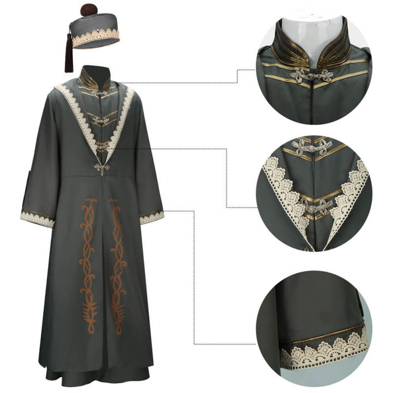 Professor Dumbledore Costume Harry Potter Medieval Themed Fancy Dress In Stock-Takerlama