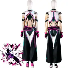 Deluxe Street Fighter VI Juri Han Cosplay Costume in Stock Takerlama