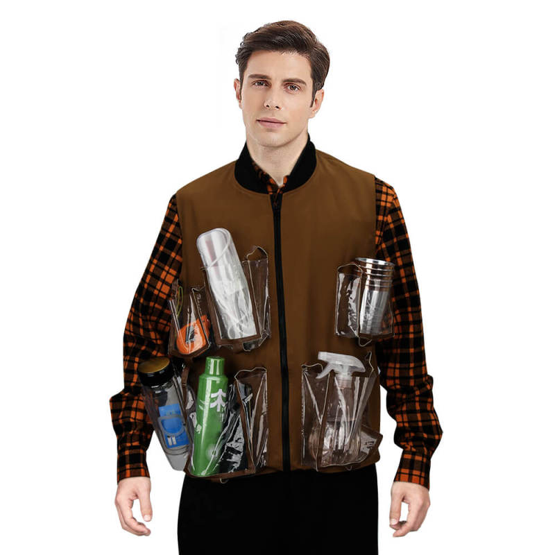 The Waterboy Bobby Boucher Cosplay Jacket Shirt Halloween Costume  In Stock-Takerlama