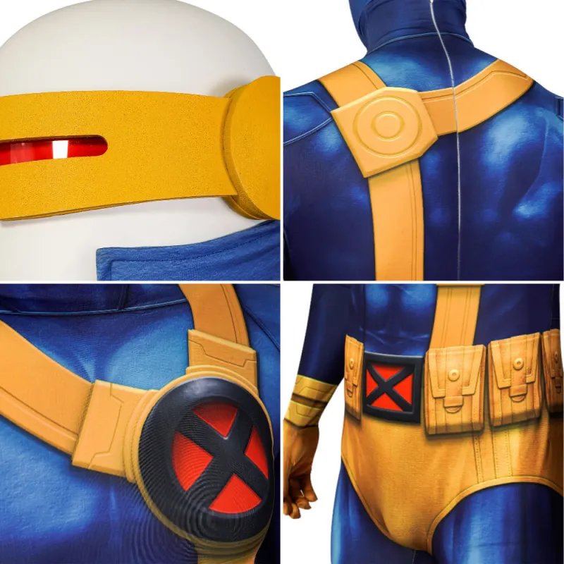 Cyclops X-Men 1997 Costume Cosplay Marvel Comic