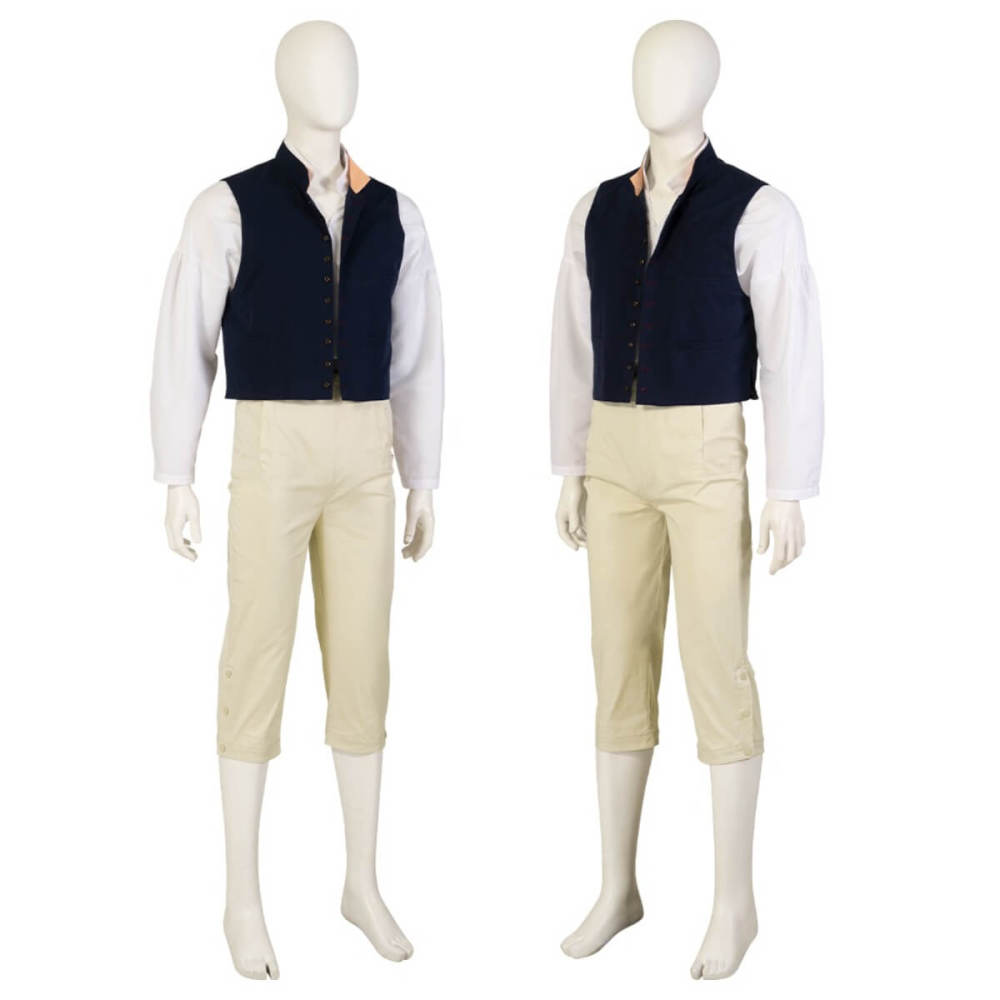 Disney The Little Mermaid Prince Eric Halloween Cosplay Costume
