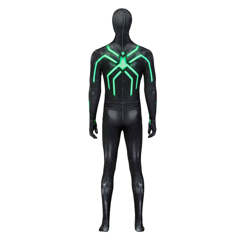 Spider Man PS4 Stealth Big Time Suit Cosplay Costume M L XL In Stock