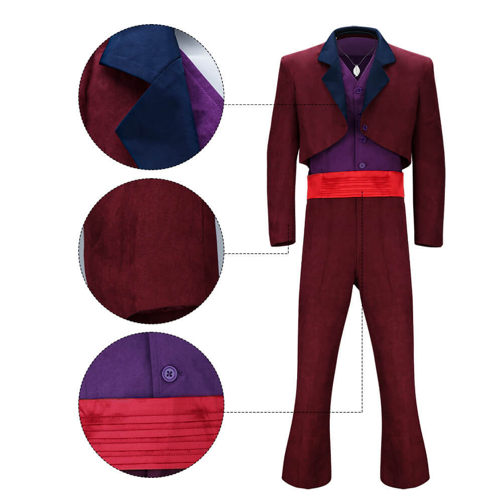 Dr. Facilier Shadow Man Cosplay Costume-Disney The Princess and the Frog In Stock Takerlama