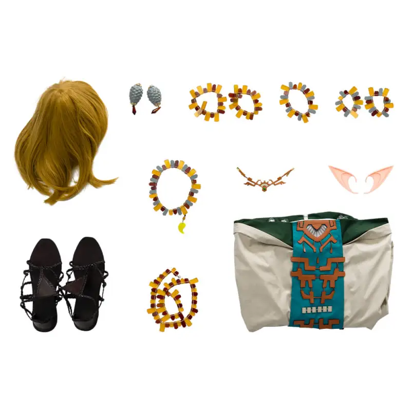 Tears of the Kingdom Princess Zelda Cosplay Costume The Legend of Zelda S M L In Stock-Takerlama