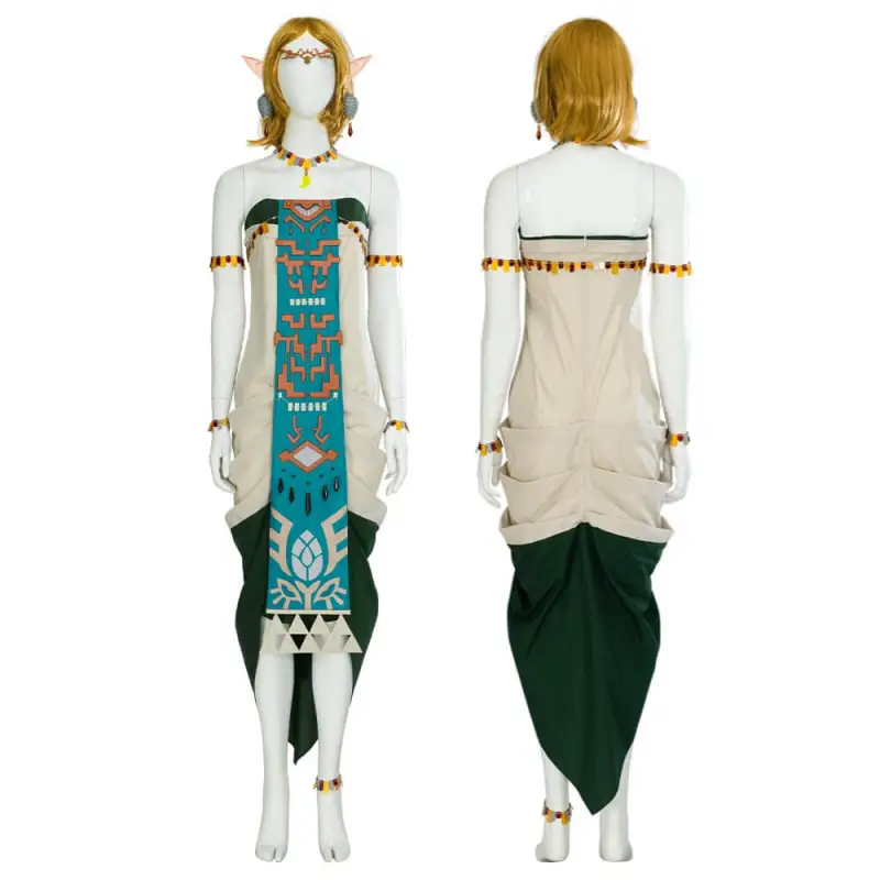 Tears of the Kingdom Princess Zelda Cosplay Costume The Legend of Zelda S M L In Stock-Takerlama