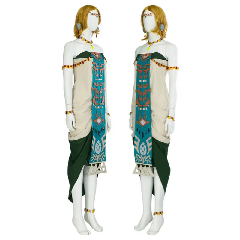 Tears of the Kingdom Princess Zelda Cosplay Costume The Legend of Zelda S M L In Stock-Takerlama