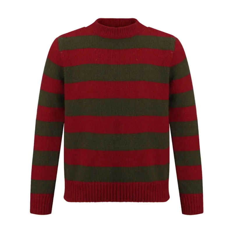Freddy Krueger Sweater Kids Adult A Nightmare on Elm Street Cosplay Costume