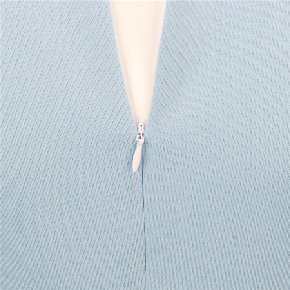 Mario Tennis Rosalina Cosplay Costume Blue Dress with Crown