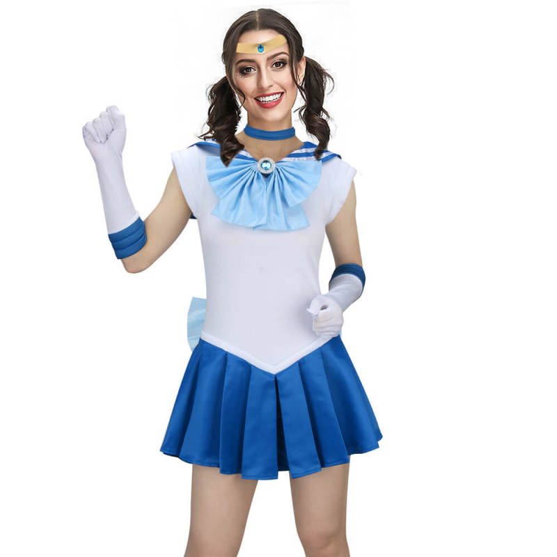 Ami Mizuno Sailor Mercury Cosplay Costume Anime Outfits In Stock Takerlama