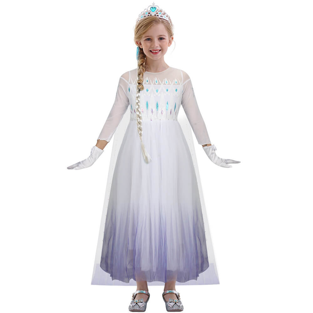Frozen Snow Queen Elsa Classic Costume for Kids