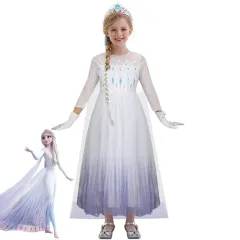 Frozen Snow Queen Elsa Classic Costume for Kids