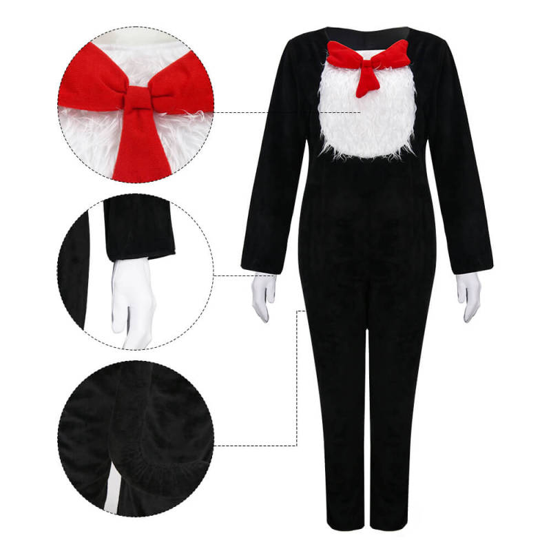Child Dr. Seuss' The Cat in the Hat Halloween Costume Top-Hat In Stock-Takerlama