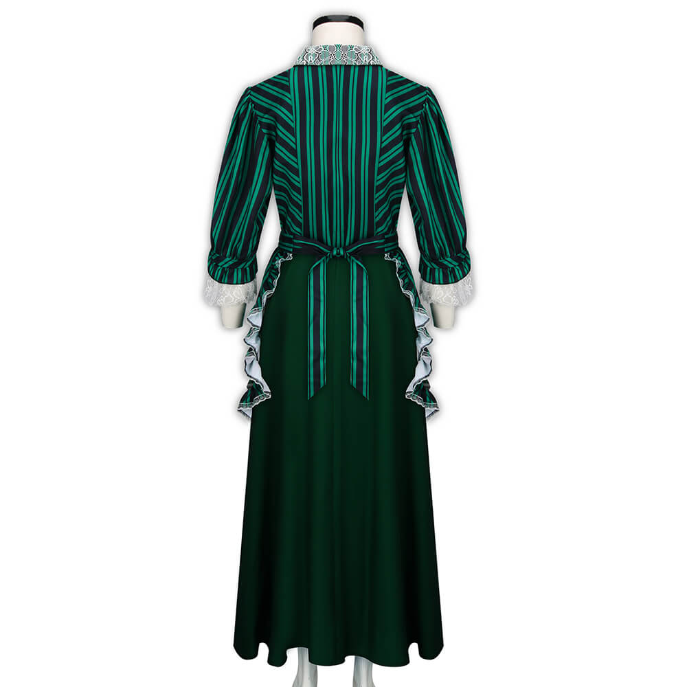 Haunted Mansion Costume Maid Apron Dress Butler Castmember Outfits Women