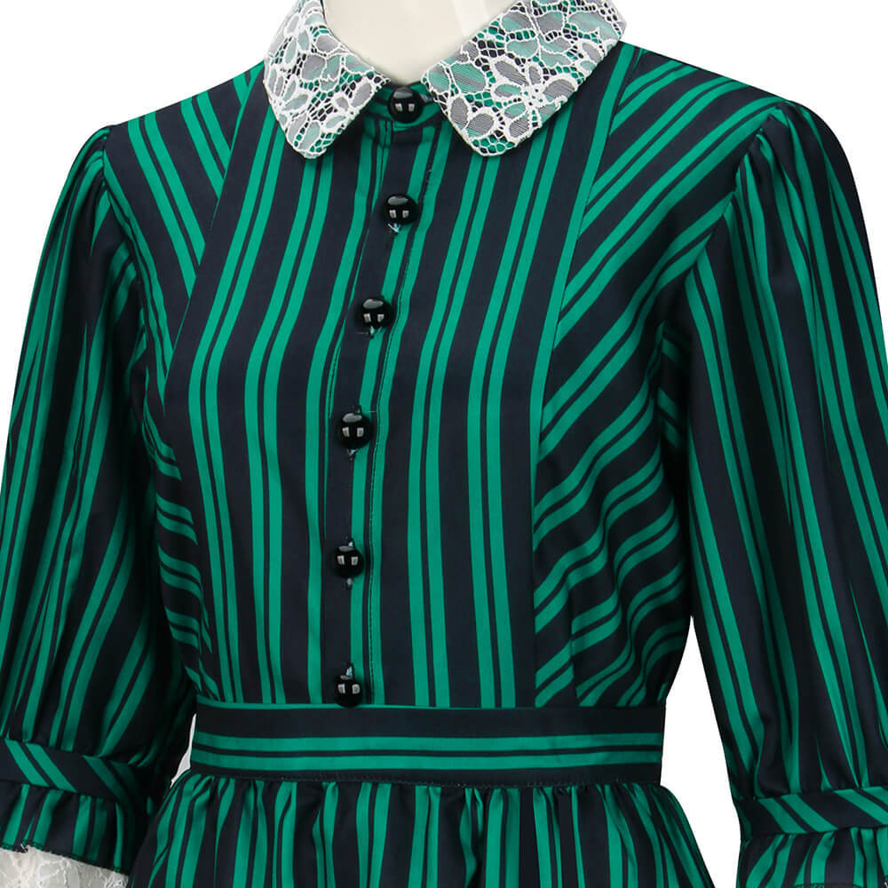 Haunted Mansion Costume Maid Apron Dress Butler Castmember Outfits Women In Stock-Takerlama