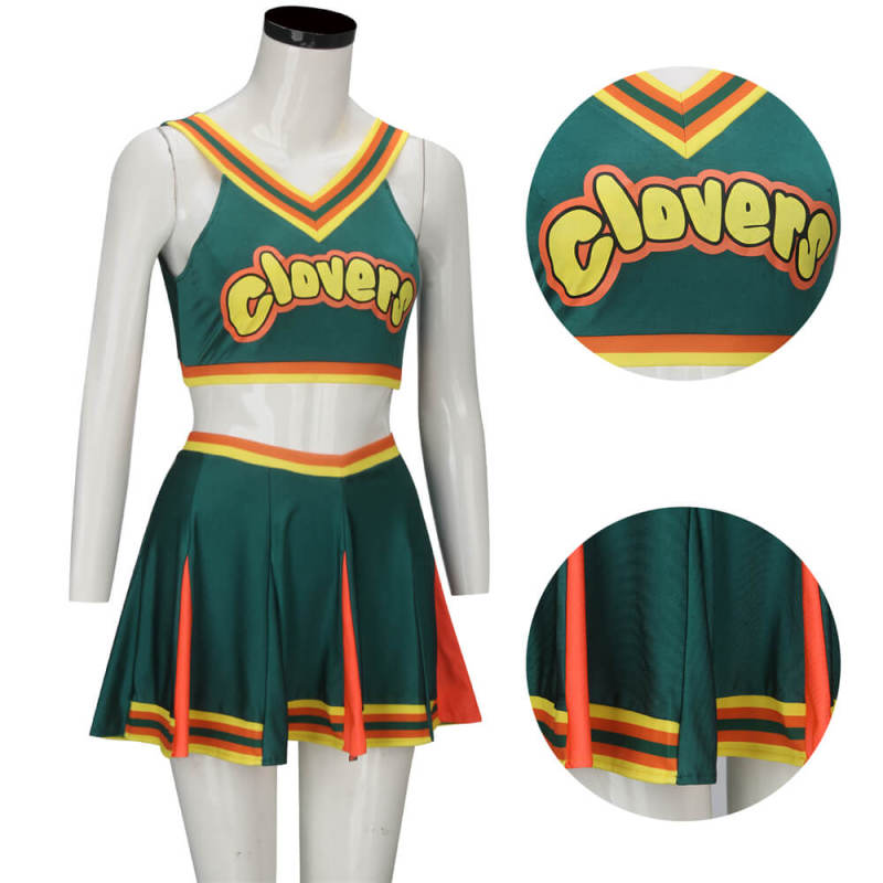 Bring It On Clover Cheerleader Uniform L XL XXL In Stock-Takerlama