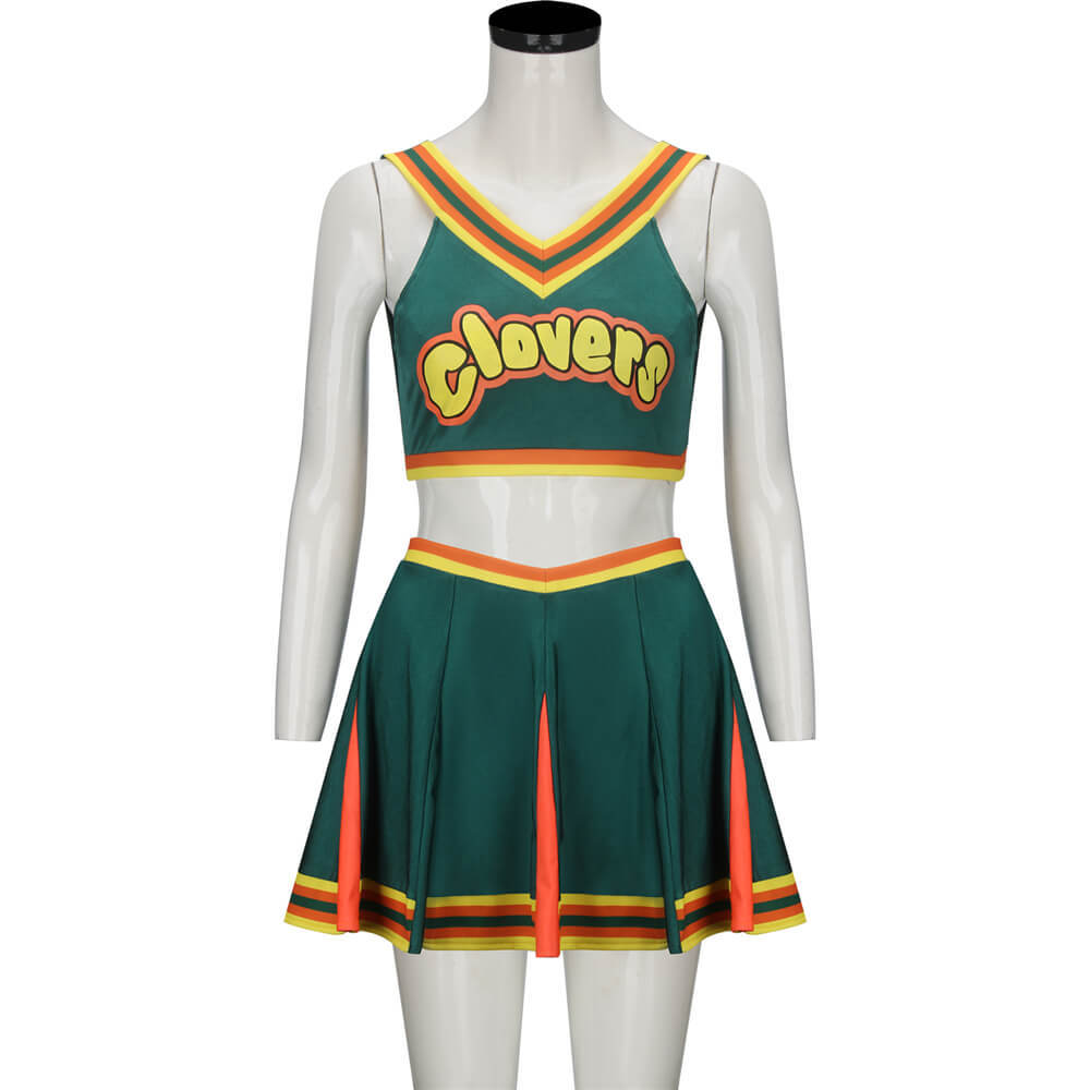 Bring It On Clover Cheerleader Uniform L XL XXL In Stock-Takerlama