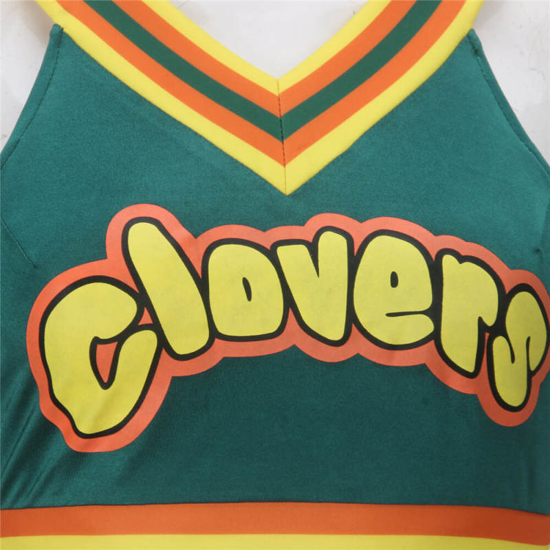 Bring It On Clover Cheerleader Uniform L XL XXL In Stock-Takerlama