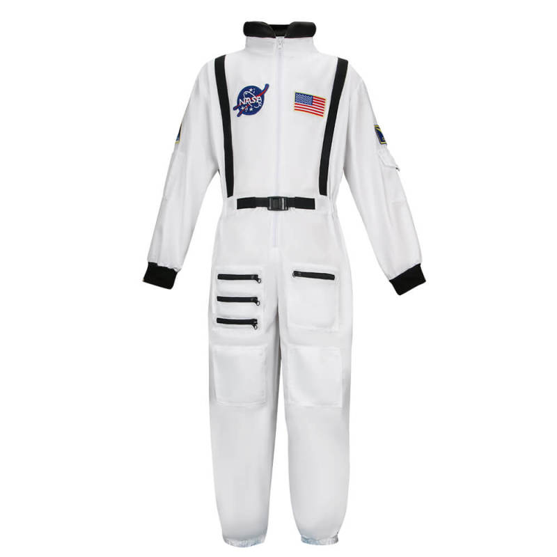 Deluxe Astronaut Kid's Cosplay Costume NASA Space Suit