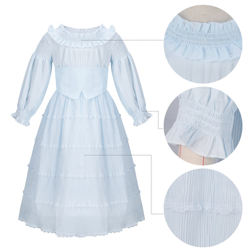The Little Mermaid Ariel Blue Dress Classic Girls' Costume