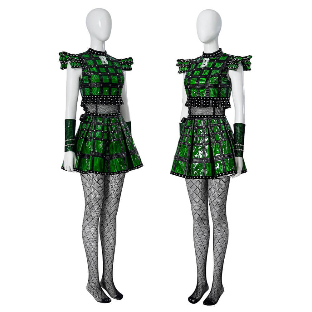 Anne Boleyn Green Costume Fancy Dress-Six the Musical