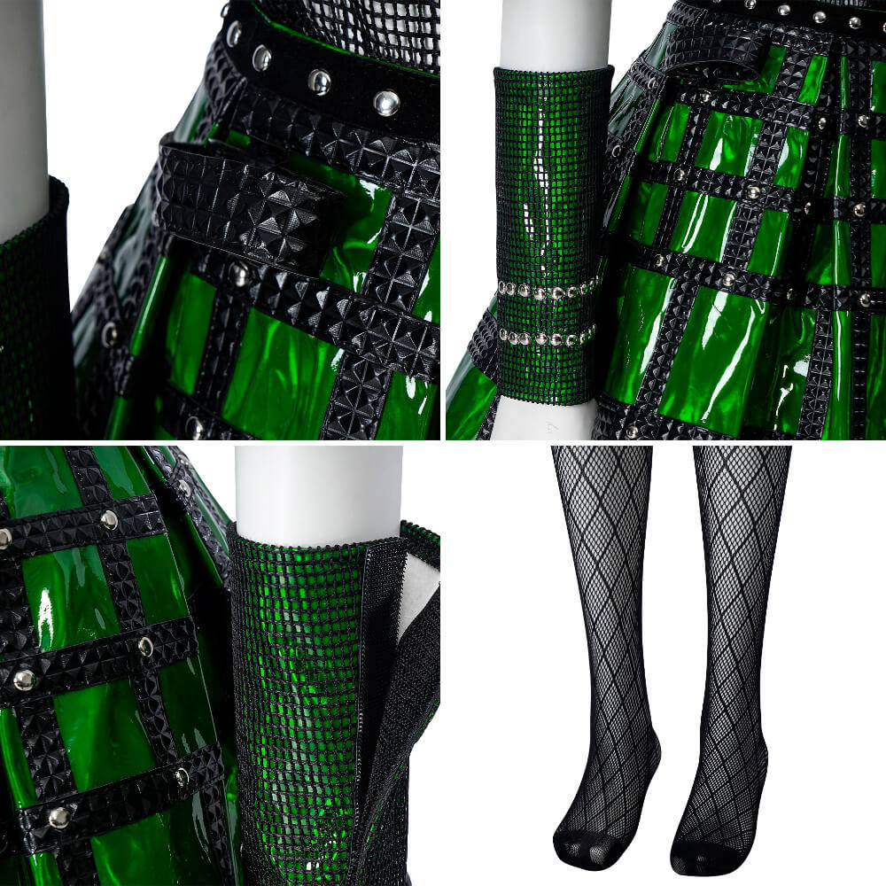 Anne Boleyn Green Costume Fancy Dress-Six the Musical