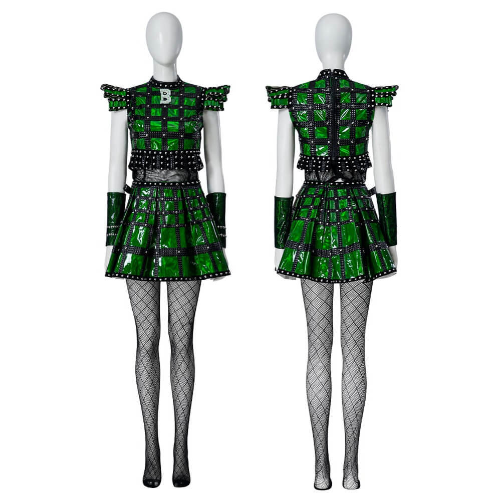 Anne Boleyn Green Costume Fancy Dress-Six the Musical