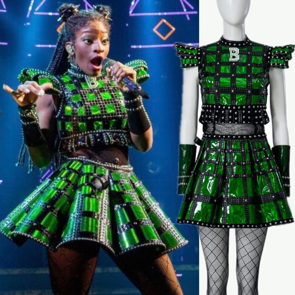 Anne Boleyn Green Costume Fancy Dress-Six the Musical