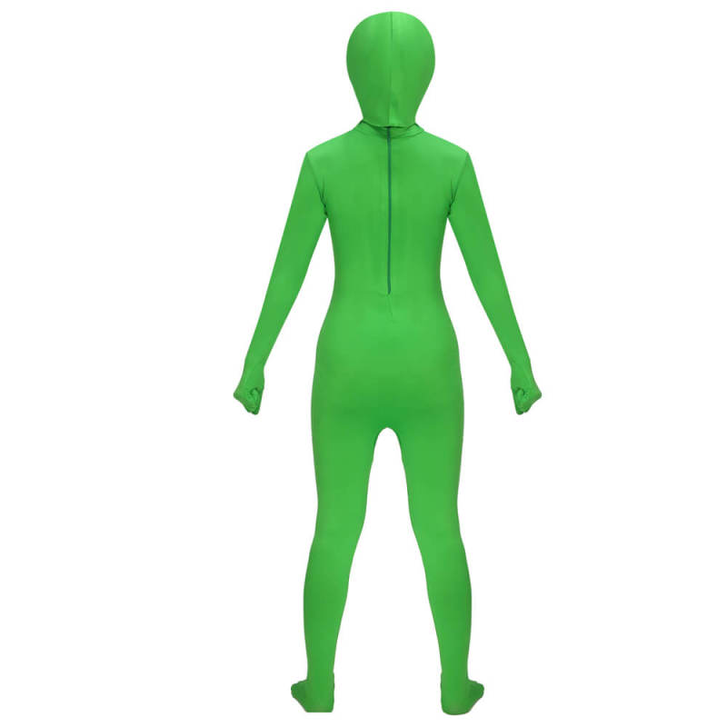 Kids Alien Halloween Costume Green ET Bodysuit In Stock Takerlama